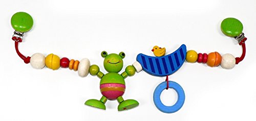 Rudolphs Schatzkiste Babyspielzeug Kinderwagenkette Frosch mit Ente BxLxH 520x40x100mm NEU Stubenwagen Kette Babywagen Baby Figur Clip Befestigung Clipse Holzfigur Holzspielzeug Holzgestaltung Rudolphs Schatzkiste Babyspielzeug Kinderwagenkette Frosch mit Ente BxLxH 520x40x100mm NEU Stubenwagen Kette Babywagen Baby Figur Clip Befestigung Clipse Holzfigur Holzspielzeug Holzgestaltung von Rudolphs Schatzkiste