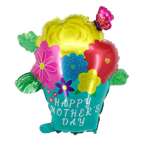1 PC Muttertag Dekoration Luftballons Ich liebe dich Mama Happy Muttertag Aluminium Film Luftballons Geschenke Mutter von Rufevee