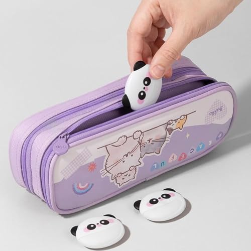 2 Stück Kinder Geschenk Panda Stil Thermischer Radiergummi Dual-Purpose Radiergummis Kreative Schreibwaren Cartoon für Schul büro Leicht zu wischen Zubehör 2 Stück Kinder Geschenk Panda Stil Thermischer Radiergummi Dual-Purpose Radiergummis Kreative Schreibwaren Cartoon für Schul büro Leicht zu wischen Zubehör von Rufevee