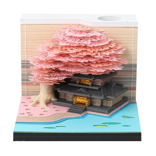 2024 Schreibtisch 3D Memo Pad Papier Kreativer TischNotizblock Mit Licht DIY-Notizen Papierskulptur Geschenk Notizblock Papier Kunst Tempel des Himmels Skulptur Home Dekoration Geschenk 2024 Schreibtisch 3D Memo Pad Papier Kreativer TischNotizblock Mit Licht DIY-Notizen Papierskulptur Geschenk Notizblock Papier Kunst Tempel des Himmels Skulptur Home Dekoration Geschenk von Rufevee