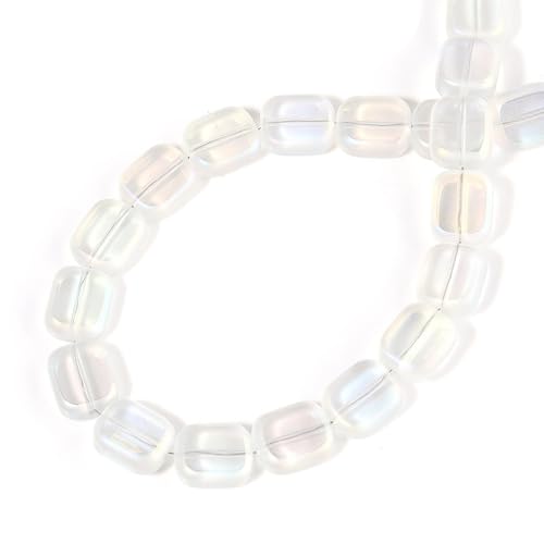 55 Stück 10 * 12mm Matti erte rechteckige Farbe Glasperlen Bunte lose DIY Handgemachte Perlen Schmuck Herstellung Zubehör 55 Stück 10 * 12mm Matti erte rechteckige Farbe Glasperlen Bunte lose DIY Handgemachte Perlen Schmuck Herstellung Zubehör von Rufevee