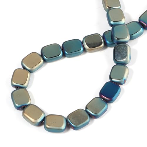 55 Stück 10 * 12mm Matti erte rechteckige Farbe Glasperlen Bunte lose DIY Handgemachte Perlen Schmuck Herstellung Zubehör 55 Stück 10 * 12mm Matti erte rechteckige Farbe Glasperlen Bunte lose DIY Handgemachte Perlen Schmuck Herstellung Zubehör von Rufevee