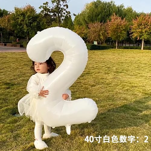Digitaler Ballon für Event-Dekor-weiße Aluminium folie für Geburtstags feiern, Baby-Duschen, Hochzeiten und Jubiläen. von Rufevee