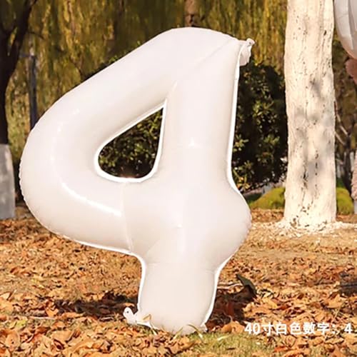 Digitaler Ballon für Event-Dekor-weiße Aluminium folie für Geburtstags feiern, Baby-Duschen, Hochzeiten und Jubiläen. von Rufevee