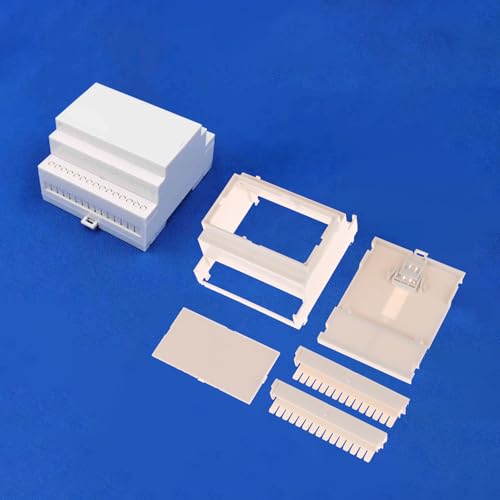 Din-Schienen gehäuse Kunststoff gehäuse für Elektronik-Verteiler kasten Elektronisches Gehäuse Gehäuse Din-Schienen gehäuse Kunststoff gehäuse für Elektronik-Verteiler kasten Elektronisches Gehäuse Gehäuse von Rufevee
