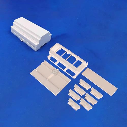 Din-Schienen gehäuse Kunststoff gehäuse für Elektronik-Verteiler kasten Elektronisches Gehäuse Gehäuse von Rufevee