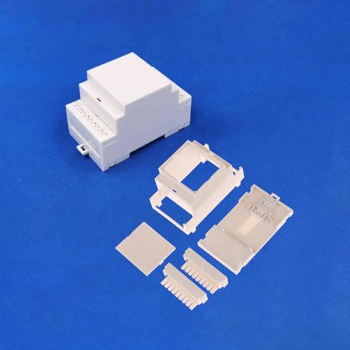 Din-Schienen gehäuse Kunststoff gehäuse für Elektronik-Verteiler kasten Elektronisches Gehäuse Gehäuse von Rufevee