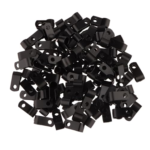 Rufevee 100 Teile/Paket Kabel Klemmen U-Typ R-Typ Nylon klemme Kunststoff Weiß Schwarz Schlauch befestigungs Elemente Haltbar Halterung Fix Hardware Elektrische Montage Draht Management Rufevee 100 Teile/Paket Kabel Klemmen U-Typ R-Typ Nylon klemme Kunststoff Weiß Schwarz Schlauch befestigungs Elemente Haltbar Halterung Fix Hardware Elektrische Montage Draht Management von Rufevee