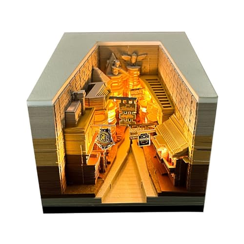 Rufevee 2024 Schreibtisch Kalender 3D Memo Pad Papier Kreativer Tischkalender DIY-Notizen Papierskulptur Geschenk Notizblock Papier Kunst Tempel des Himmels Skulptur Home Dekoration Geschenk Rufevee 2024 Schreibtisch Kalender 3D Memo Pad Papier Kreativer Tischkalender DIY-Notizen Papierskulptur Geschenk Notizblock Papier Kunst Tempel des Himmels Skulptur Home Dekoration Geschenk von Rufevee