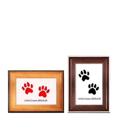Rufevee Neugeborenes Baby DIY Hand Footprint Kit Safe ungiftige Tintenless-Tintenpolster Handabdruck Baby Souvenirs Geschenke Haustier Hund Pfoten Druckpolster Rufevee Neugeborenes Baby DIY Hand Footprint Kit Safe ungiftige Tintenless-Tintenpolster Handabdruck Baby Souvenirs Geschenke Haustier Hund Pfoten Druckpolster von Rufevee