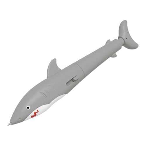 Ruhnjyg Wassersprühstift – Streich Wassersprüh-Kugelschreiber, Haifisch-Form, Schreibwaren, Schreibinstrument, lustige Tricksachen, für Freunde, Kinder, Kollegen, Damen, Kinder, Männer von Ruhnjyg