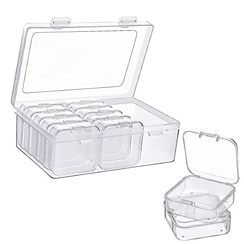 Aufbewahrungsbox Mit Deckel Klein 15 Stk Plastikbox Klein Transparentem Kunststoffbox Mit Deckel Klein Boxen Aufbewahrung Klein54*54*20mm FüR Kleine Perlen Pillen Schmuck Schrauben Sortierbox Kabel Aufbewahrungsbox Mit Deckel Klein 15 Stk Plastikbox Klein Transparentem Kunststoffbox Mit Deckel Klein Boxen Aufbewahrung Klein54*54*20mm FüR Kleine Perlen Pillen Schmuck Schrauben Sortierbox Kabel von Ruikdly