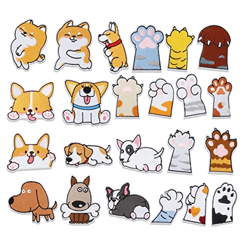 Flicken zum Aufbügeln Kinder 23 Stück Hund Patches zum Aufbügeln Aufnäher Tiere Bügelbilder für Textilien Bügelflicken kinder für Junge,Jeans,Kleidung,Taschen,Knie Flicken zum Aufbügeln Kinder 23 Stück Hund Patches zum Aufbügeln Aufnäher Tiere Bügelbilder für Textilien Bügelflicken kinder für Junge,Jeans,Kleidung,Taschen,Knie von Ruikdly