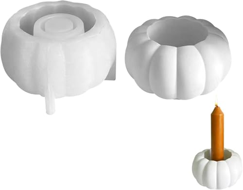 KürbisKerzenhalter-Harzform, Harz-Kürbisform - Silikonform Für Teelichthalter Halloween | Pumpkin Harzformen, Silikonformen Gießformen Für Epoxidharzguss, Kerzenständer, Thanksgiving-Kerzenhalter KürbisKerzenhalter-Harzform, Harz-Kürbisform - Silikonform Für Teelichthalter Halloween | Pumpkin Harzformen, Silikonformen Gießformen Für Epoxidharzguss, Kerzenständer, Thanksgiving-Kerzenhalter von Ruilonghai