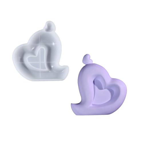 Easy Release Display Ornament Silicon Form Premium Silikon Home Dekoration Form Für Erstellen Herzförmiger Zubehör Easy Release Display Ornament Silicon Form Premium Silikon Home Dekoration Form Für Erstellen Herzförmiger Zubehör von Ruiogoe