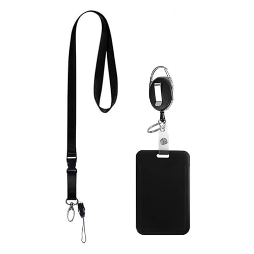 Einziehbarer Abzeichenhalter Kartenhalter Und Lanyard Set Identity Card Badge Inhaber Mit Abzeichenrolle Für Krankenschwester Doctor Teacher von Ruiogoe