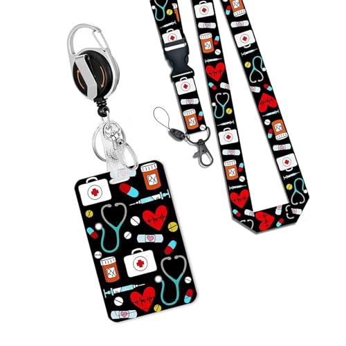 Einziehbarer Lanyard Abzeichenhalter Lanyards Mit Kartenhalter Retractable Badge Reel Clip Mit Identitätskartenausweishalter Einziehbarer Lanyard Abzeichenhalter Lanyards Mit Kartenhalter Retractable Badge Reel Clip Mit Identitätskartenausweishalter von Ruiogoe