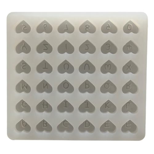 Kreatives Silikonform Harz Shaker Herzbuchstaben Kunstdekoration Form Epoxidharz Formen Sandanhänger Für Schmuck Kreatives Silikonform Harz Shaker Herzbuchstaben Kunstdekoration Form Epoxidharz Formen Sandanhänger Für Schmuck von Ruiogoe