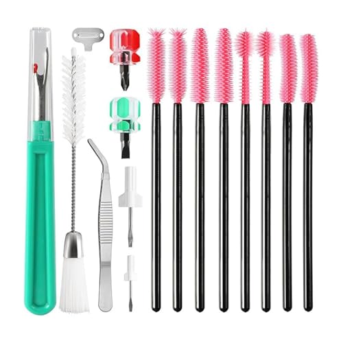 Ruiogoe 16pcs Multifunktionsnähmaschinen Reparaturzubehör Umfassen Tweezer Doppelköpfe Ruiogoe 16pcs Multifunktionsnähmaschinen Reparaturzubehör Umfassen Tweezer Doppelköpfe von Ruiogoe