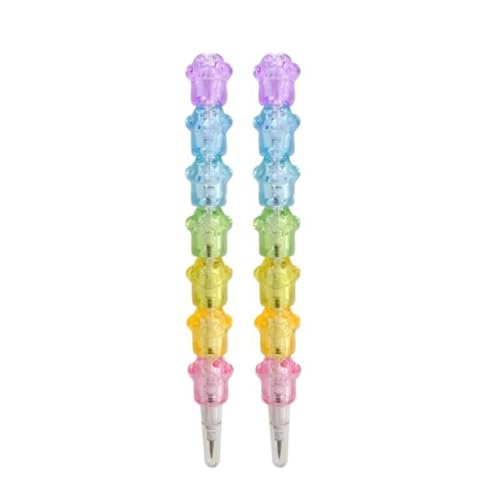 Ruiogoe 2pcs Stapelbare Bleistifte Cartoon Baustifte Bleistift Für Kinderstudent Zurück In Die Schule Lieferungen Weihnachtsstrumpffüllungen Ruiogoe 2pcs Stapelbare Bleistifte Cartoon Baustifte Bleistift Für Kinderstudent Zurück In Die Schule Lieferungen Weihnachtsstrumpffüllungen von Ruiogoe