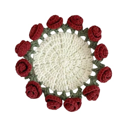 Ruiogoe Blumenergenossen Häkeln Kits Coasters Häkelstarter Kits Rose Bouquet Häkeln Coasters Kits Für Handwerksliebhaber Ruiogoe Blumenergenossen Häkeln Kits Coasters Häkelstarter Kits Rose Bouquet Häkeln Coasters Kits Für Handwerksliebhaber von Ruiogoe