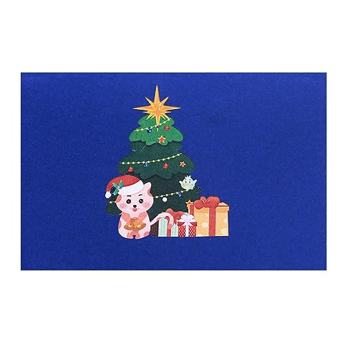 Ruiogoe Festliche 3D Tierkarte Unvergesslicher Geschenkfamilienfreund Und Angehörigen Um Accessoire Der Weihnachtskarten Zu Umarmen von Ruiogoe