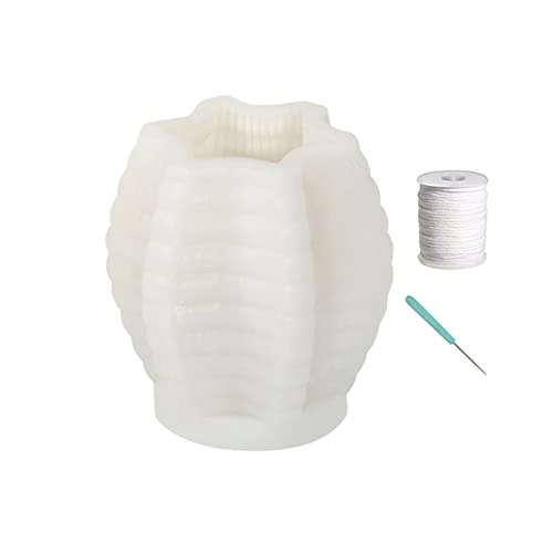 Säule Kerzenform Formen Sternförmige Textur Design Epoxidharz Guss Silikonform Für Kerzenputzkuchen Home Decor von Ruiogoe
