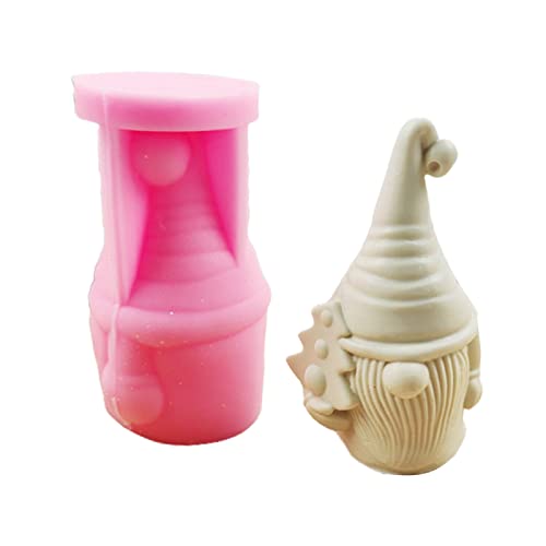 Santa Dwarf Silikonform Für Handgefertigte Desktop Dekoration Gypsum Epoxidharz Kerzenform Für Die Heimdekoration von Ruiogoe