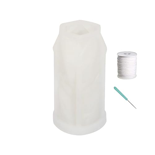 Unregelmäßige Säule Kerzenform Schimmel Epoxidharz Gussform Spülmaschine Sicher Für Die Herstellung Von Kerzenseife Kuchen Fondant von Ruiogoe