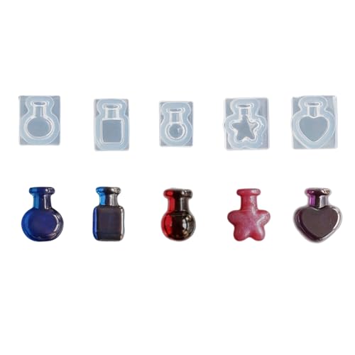 Vielseitige Flasche Silikonform Für 3D Harzguss Schmuckstücke Machen Kuchendekorationen Sicher Flexibler Robuster Form Vielseitige Flasche Silikonform Für 3D Harzguss Schmuckstücke Machen Kuchendekorationen Sicher Flexibler Robuster Form von Ruiogoe