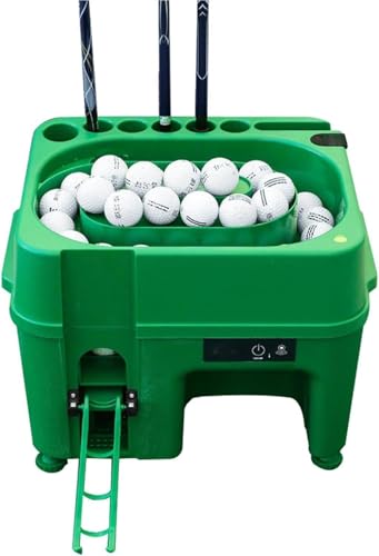 Automatischer Golfballspender, elektrische Induktions-Golfball-Tee-Up-Maschine, höhenverstellbar 1,3–4,3 cm/0,5–1,7 Zoll, mit 6 Schlägerbuchsen, Golfball-Tee-Gerät mit Platz für jeweils 40 Bälle Automatischer Golfballspender, elektrische Induktions-Golfball-Tee-Up-Maschine, höhenverstellbar 1,3–4,3 cm/0,5–1,7 Zoll, mit 6 Schlägerbuchsen, Golfball-Tee-Gerät mit Platz für jeweils 40 Bälle von Ruiseawing