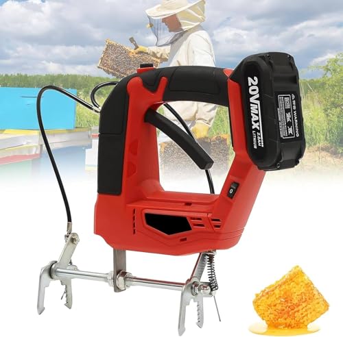 Elektrischer Bienenentferner, elektrischer Imkerrahmenclip, tragbarer elektrischer Hand-Bienenschüttler mit 1/2 Batterien, kabelloses Imkerwerkzeug für Imkereiwerkzeuge zum Schütteln von Bienen, 2 * Elektrischer Bienenentferner, elektrischer Imkerrahmenclip, tragbarer elektrischer Hand-Bienenschüttler mit 1/2 Batterien, kabelloses Imkerwerkzeug für Imkereiwerkzeuge zum Schütteln von Bienen, 2 * von Ruiseawing