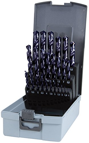RUKO 215215FRO - Juego de 25 brocas helicoidales DIN 338 tipo VA, HSSE-Co 5 RUKO 215215FRO - Juego de 25 brocas helicoidales DIN 338 tipo VA, HSSE-Co 5 von Ruko