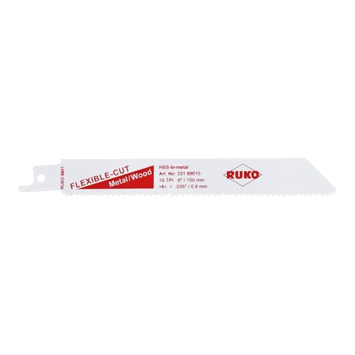 RUKO 5x Säbelsägeblatt 8901 HSS geschränkt gefräst - 33189015 von RUKO