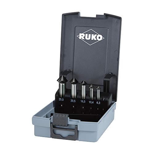 RUKO Ultimatecut Senkersatz HSS RUnaTEC 6,3-25,0 mm 5tlg Rose RUKO Ultimatecut Senkersatz HSS RUnaTEC 6,3-25,0 mm 5tlg Rose von Ruko