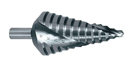 Ruko 101056 Stufenbohrer HSS geschliffen spiralgenutet mit Kreuzanschliff Bohrbereich 4,0-39,0 mm Länge 107 mm, N 5, Einfarbig Ruko 101056 Stufenbohrer HSS geschliffen spiralgenutet mit Kreuzanschliff Bohrbereich 4,0-39,0 mm Länge 107 mm, N 5, Einfarbig von Ruko
