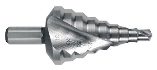 Ruko 101092 Stufenbohrer HSS, spiralgenutet mit Kreuzanschliff für metrische Kabelverschraubungen, N 15, Einfarbig Ruko 101092 Stufenbohrer HSS, spiralgenutet mit Kreuzanschliff für metrische Kabelverschraubungen, N 15, Einfarbig von Ruko