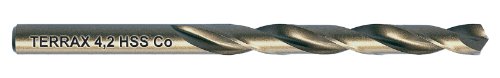TERRAX by RUKO Spiralbohrer HSS-CO5 4,2 mm in 10-er Kunstoffpack von RUKO