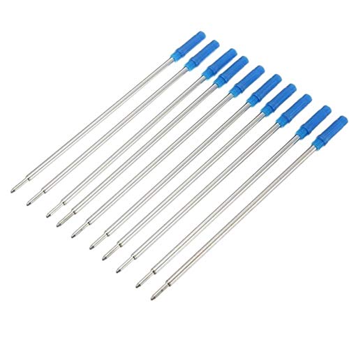 10pcs Pen Refill Blau Schwarzer Tinte Kugelschreiber Kugelschreiber Refills Für Qualitäts-schreiben Großhandel Büro Schulbedarf von Ruluti