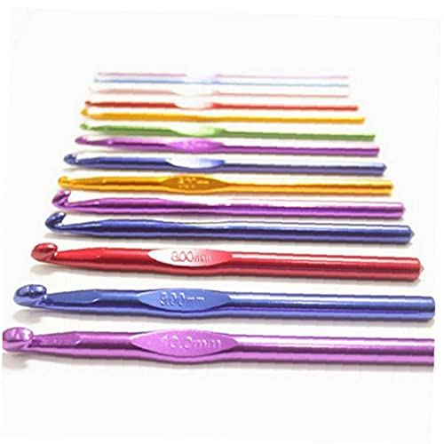 Ruluti 4 Teile/Satz 2/2,5/3 / 3,5mm Aluminiumoxid Stricknadeln Häkeln Haken Webart Häkeln Nadeln Ruluti 4 Teile/Satz 2/2,5/3 / 3,5mm Aluminiumoxid Stricknadeln Häkeln Haken Webart Häkeln Nadeln von Ruluti