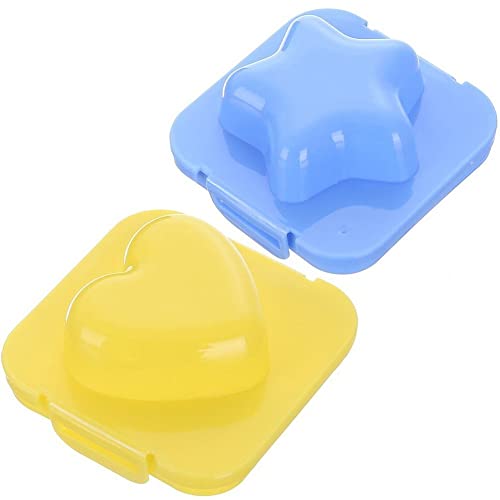 Boil Egg Shaper 2pcs Egg Star Heart Shape Mold Sushi Rice Mould Decorating Fondant Cake Tool Boil Egg Shaper 2pcs Egg Star Heart Shape Mold Sushi Rice Mould Decorating Fondant Cake Tool von Ruluti
