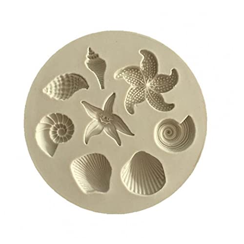 Conch Muscheln Kuchen Silikonform DIY Schokoladenform Küche Flüssigkuchen Dekorieren Werkzeuge Formen von Ruluti