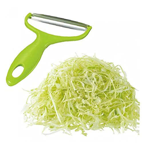 Ruluti 1 stück Kohl-Reibe Slicer Kartoffelschäler Gemüseschneider Salatmacher Edelstahl Obstschäler Zesters Ruluti 1 stück Kohl-Reibe Slicer Kartoffelschäler Gemüseschneider Salatmacher Edelstahl Obstschäler Zesters von Ruluti