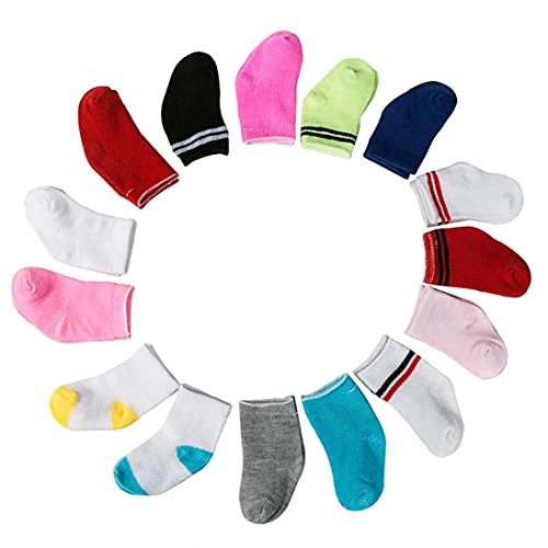 Ruluti 5pair Mini Socke Fit 43cm Baby 18 Zoll Kleidung Zubehör für Puppen Baby Zufällige Farbe Ruluti 5pair Mini Socke Fit 43cm Baby 18 Zoll Kleidung Zubehör für Puppen Baby Zufällige Farbe von Ruluti