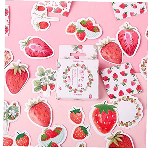 Ruluti Erdbeer-Käse Dekorative Briefpapier-Aufkleber Scrapbooking DIY Tagebuch-Album-Stick Lable Ruluti Erdbeer-Käse Dekorative Briefpapier-Aufkleber Scrapbooking DIY Tagebuch-Album-Stick Lable von Ruluti
