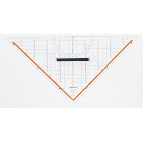 Rumold 316.104 Acryl TZ-Dreieck mit Abnehmbarer Griff, Transparent, 325mm Länge Hypotenuse Rumold 316.104 Acryl TZ-Dreieck mit Abnehmbarer Griff, Transparent, 325mm Länge Hypotenuse von Rumold