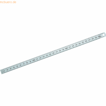 Rumold Stahllineal 30cm silber rostfreier Edelstahl von Rumold