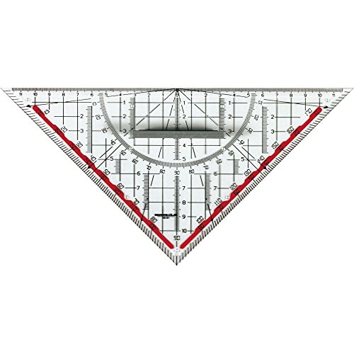 Rumold Technisches Zeichendreieck/10151 25cm rauchgrau Kunststoff mit Griff Rumold Technisches Zeichendreieck/10151 25cm rauchgrau Kunststoff mit Griff von Rumold