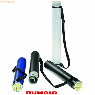 Rumold Zeichenrollen-Köcher 620-1050/80mm schwarz von Rumold