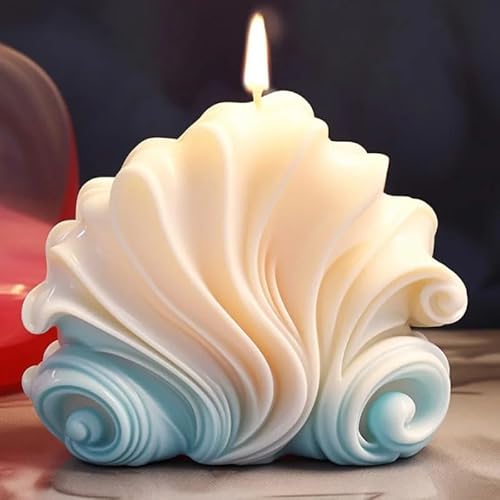 Kerzenform Silikon 3D Kerzengießform Kerzenform Kerzen Silikonform Muschel Kerzenformen Gießen Kerzen Formen Silikon Kerzen Gießen Formen Candle Mold Weihnachten von RunFar shop
